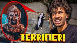 DRONE CATCHES "TERRIFIER" (ART THE CLOWN) in REAL LIFE...