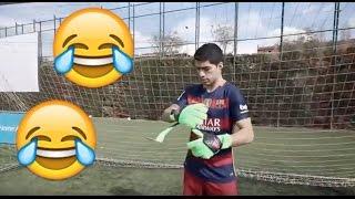 FC Barcelona Funny Moments · Part II · MSN, Goalkeeper Suárez, Commercials & More · Funniest Moments