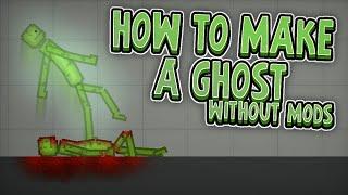  How To Make a GHOST WITHOUT MODS - Melon Playground