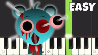 Incredibox Sprunki HORROR Themes - EASY Piano Tutorial