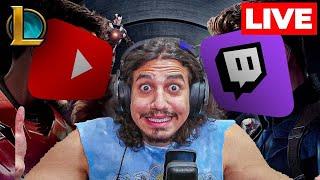 5v5 PLATINA - TWITCH x YOUTUBE  | !pix