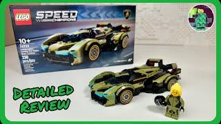 Good things come in small packages! LEGO Speed Champions: Lamborghini Lambo V12 Vision GT, 76923