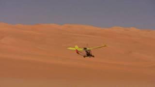 Flying over the dunes of Murzuq 1