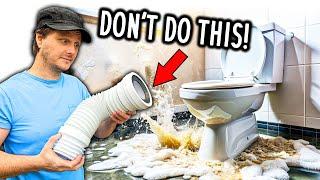 This Mistake Can Ruin Your Toilet Installation!