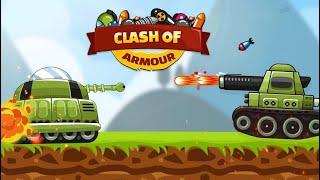 CLASH OF ARMOUR - TANK TOWER DEFENCE PART-1(ANDROID, IOS) WALKTHROUGH GAMEPLAY