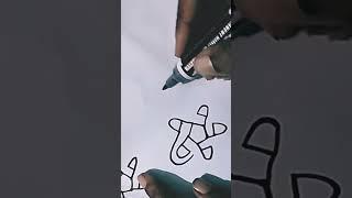 Sample star drawing #shortvideo #stardraw #drawing