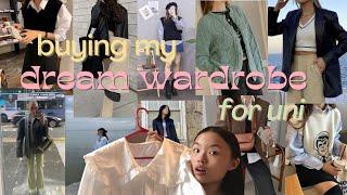 BUYING MY DREAM WARDROBE FOR UNI | codibook try-on haul + review