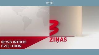 TV3 News intros evolution / Baltic countries 