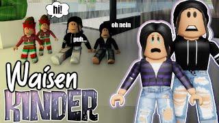 WAISENKINDER laufen davon  dann PASSIERT DAS  Brookhaven Roleplay Story RP  Roblox DEUTSCH