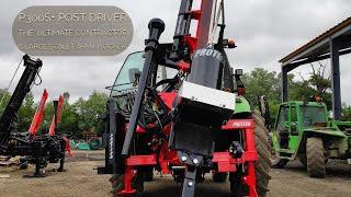 Protech P300S+ Post Driver - The 'Ultimate Contractor & Large Scale Farmer Knocker