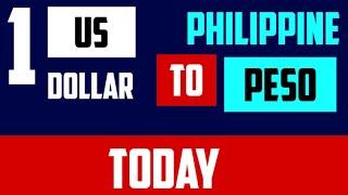 1 USD to PHP - Convert US Dollars to Philippine Pesos