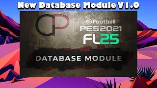 New Database Module V1.1 - PES 2021 & Football Life 2025