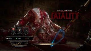 You Will Bow To Me-Shao Kahn vs Raiden MK11
