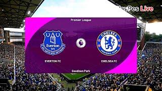 PES 2021 - Everton vs Chelsea - Full Match & Goals - Gameplay PC