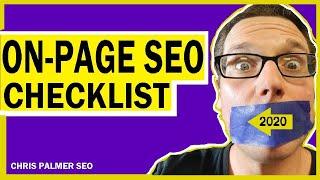 On-Page SEO Checklist in 2020