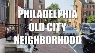 Walking Old City Philadelphia Neighborhood Rich History and Charming Architecture Liberty Bell