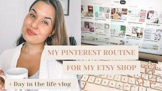 HOW TO USE PINTEREST FOR YOUR ETSY SHOP  HOW I USE PINTEREST FOR MY BUSINESS  ETSY SHOP OWNER VLOG