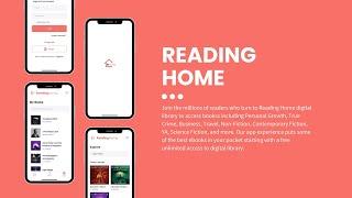 Reading Home App Promo Animation  - Elabd Technologies