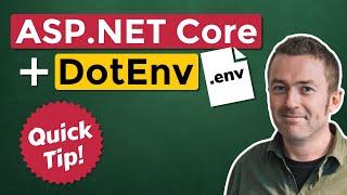 Configure ASP.NET Core with a .ENV file!
