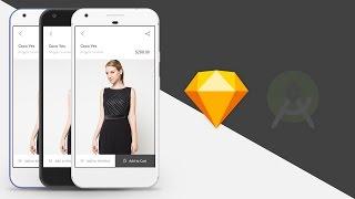 Sketch App Mobile UI Design Tutorial