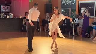 Katya Cooper and Maxi Panesi. Rumba