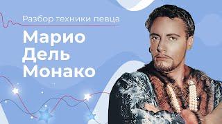 МАРИО ДЕЛЬ МОНАКО (Mario Del Monaco) // СЕКРЕТ ЕГО ПЕНИЯ? // Поем "грудью" безопасно