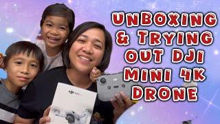 Unboxing & Trying Out DJI Mini 4K Drone | annasworld