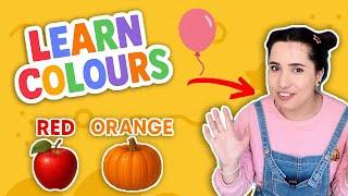 COLOURS Vocabulary| Learn Colours for kids with miss bubbles esl  #missbubbles