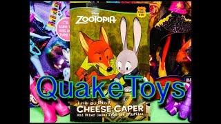 QuakeToys Story Time Disney Zootopia Movie Book The Stinky Cheese Caper Part 1