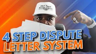 Dispute Letters for Credit Bureaus a 4 Step Dispute Letter System(Results)(2023)