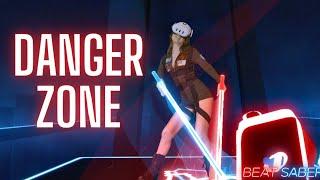 TOP GUN in Beat Saber! (Danger Zone by Kenny Loggins) Expert+