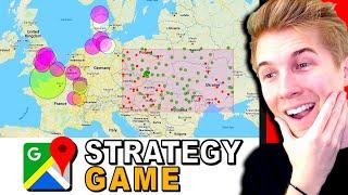 This multiplayer strategy game takes place in GOOGLE MAPS?! (Battle for Real Life Cities)