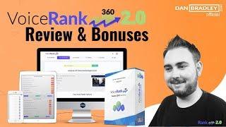 Voice Rank 360 Review - What is VoiceRank360 all about?