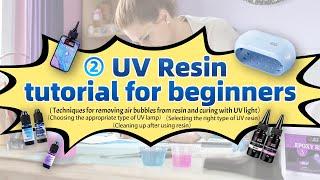 UV Resin Beginner Guide Episode 2: Bubble Removal & Lamp Selection