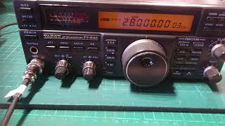 Yaesu FT-840 low voltage unit repaired and alignment complete.