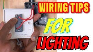 Tips For Lights Wiring ️Switch Easily!