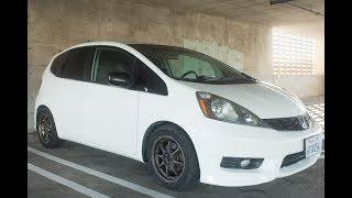 Modded 2010 Honda Fit Jazz GE8 Virtual Review and Test Drive (Base to Sport Front Bumper)