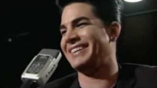 Adam Lambert - Talking Swedish and signing condoms