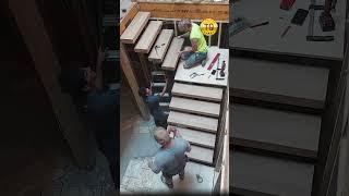 The suspened staircase can also be made into such an effort. It is simple and quick to install