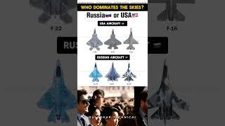 Who Has Superior Air Power: Russia or USA? ️️