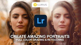 AMAZING full portrait edit with Lightroom, start to finish