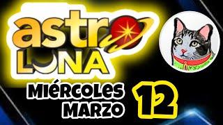 Resultado SUPER ASTRO LUNA Miercoles 12 de Marzo de 2025