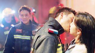 Shi Chuan lost his life in firefighting, Cinderella cried and kissed his lips |Chinesedrama