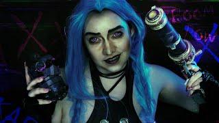 Arcane ASMR Jinx R̶e̶l̶u̶c̶t̶a̶n̶t̶l̶y̶ Comforts You 