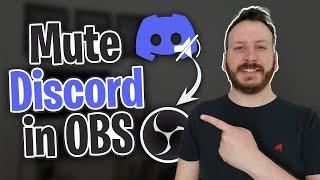 How To Mute Discord In OBS