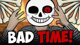 АНДЕРТЕЙЛ 3D БИТВА С САНСОМ И ГАСТЕРОМ - UNDERTALE  BAD TIME