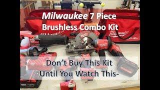 Milwaukee 7 piece cordless tool kit-Summary Review up front