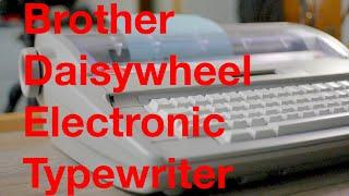 Brother Daisywheel Electronic Typewriter