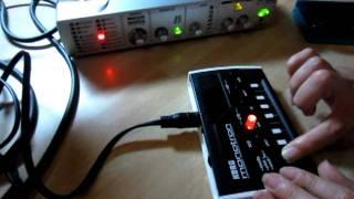 Music for Spiders - Monotron plus Behringer Minifex (FEX800)