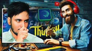 How to Edit Videos Like Thinketh in Mobile | Edit Viral Shorts Like Thinketh in Hindi